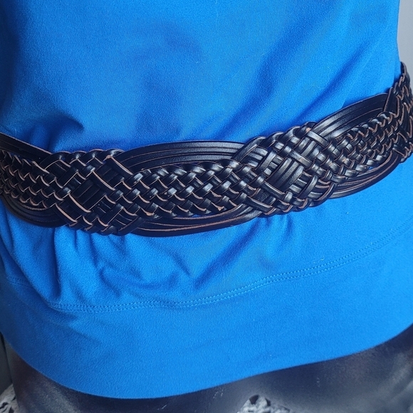 Target Dark Brown Bonded Leather Belt L - Picture 2 of 6